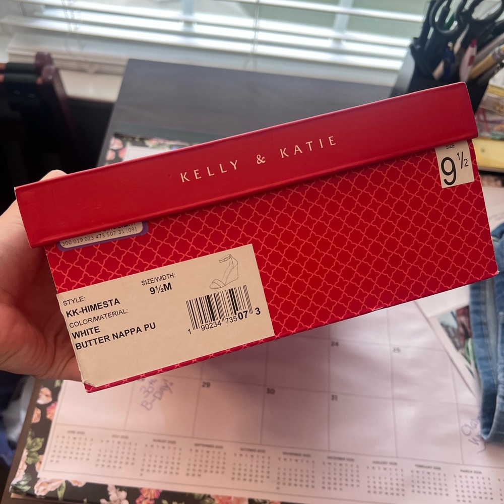Kelly & Katie Red Shoe Box